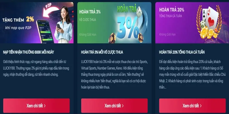 Khuyến mãi chào mừng tại QH8